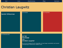 Tablet Screenshot of chlaugwitz.de